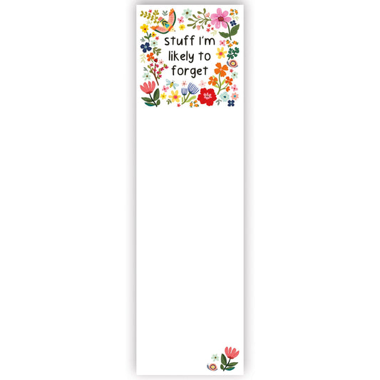 Stuff I'm Likely To Forget List Pad Primitives by Kathy
