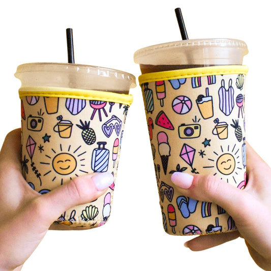 Summer Pattern Drink Sleeve Kyn You Believe It