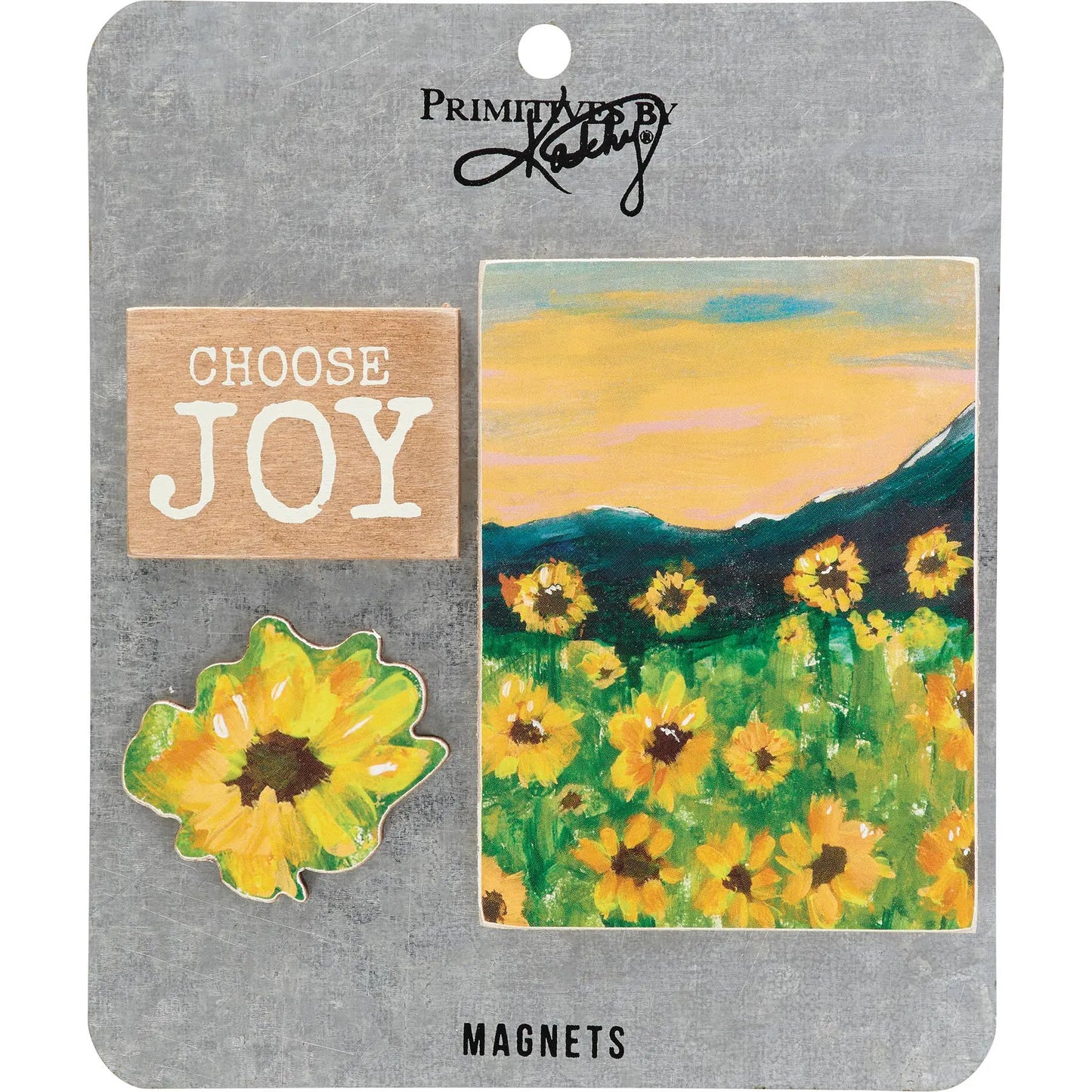 Sunshine And Sunflowers Magnet Set - Just So Happy