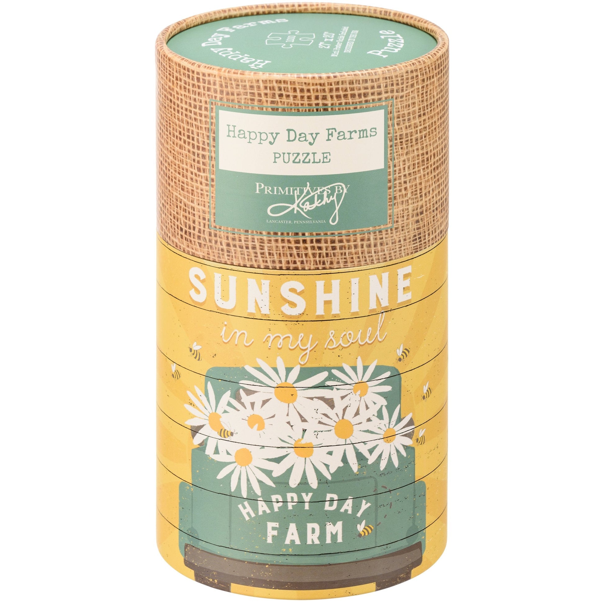 Sunshine Happy Day Farm Puzzle Primitives by Kathy