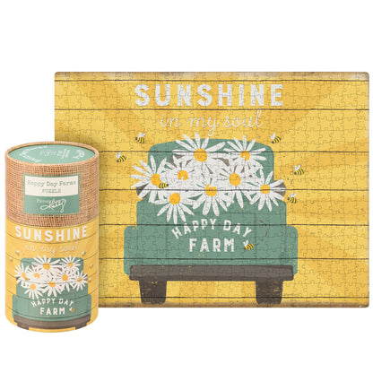 Sunshine Happy Day Farm Puzzle Primitives by Kathy