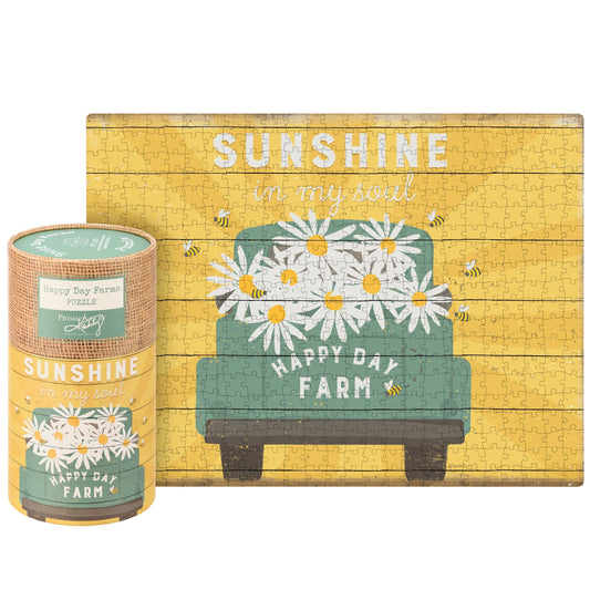 Sunshine Happy Day Farm Puzzle Primitives by Kathy