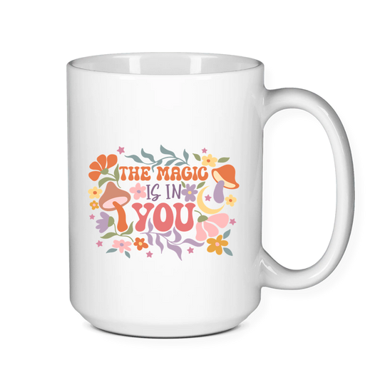 Positivity Floral Mugs