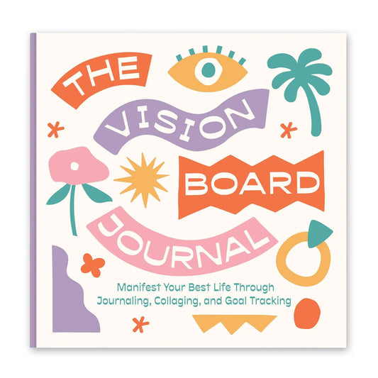 The Vision Board Journal Guided Journal - Just So Happy