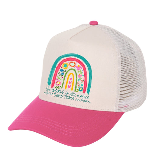 Positivity Floral Hats