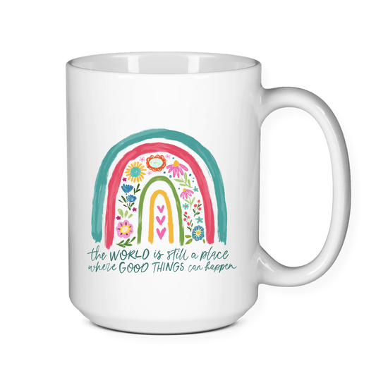 Positivity Floral Mugs