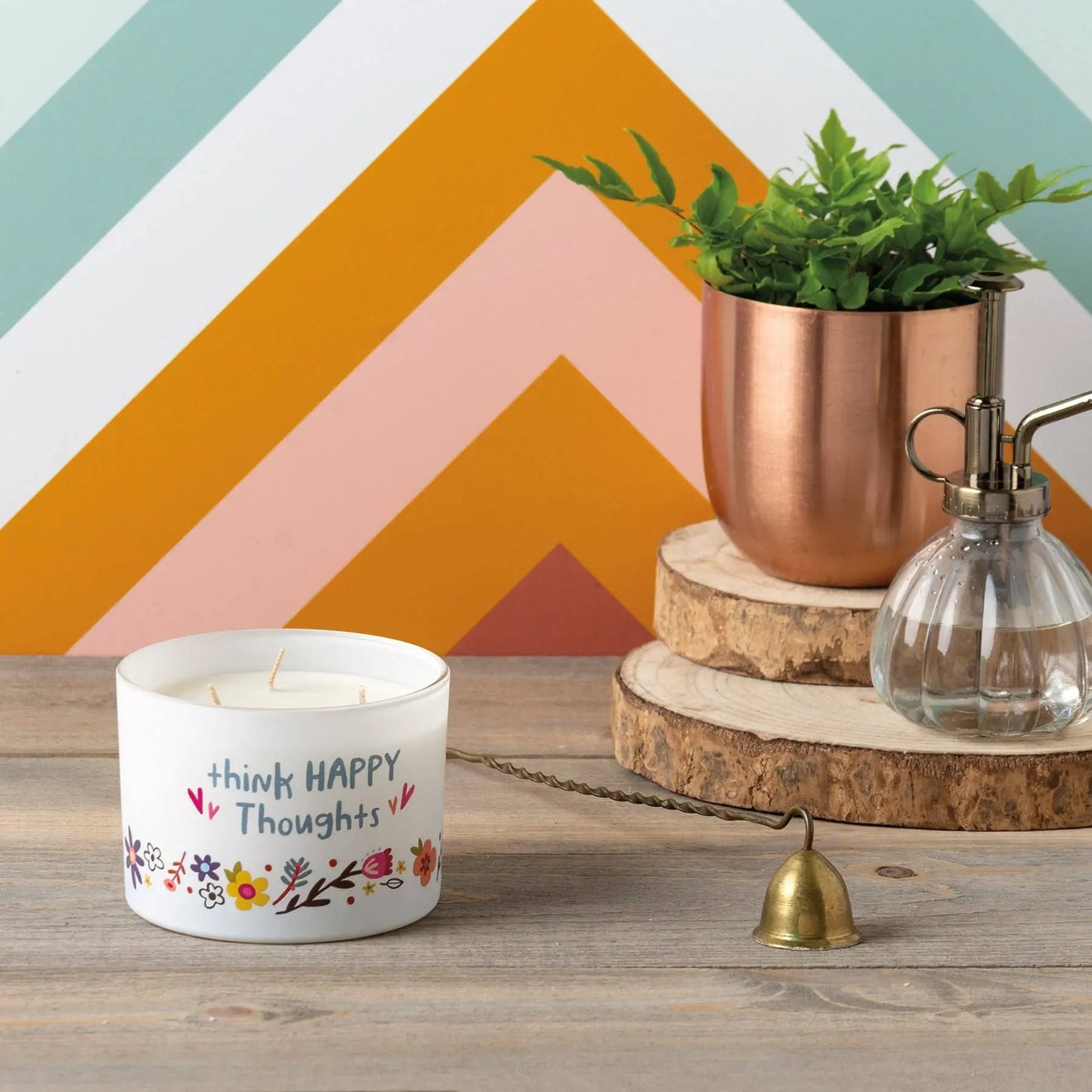 Think Happy Thoughts Candle - Just So Happy