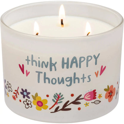 Think Happy Thoughts Candle - Just So Happy
