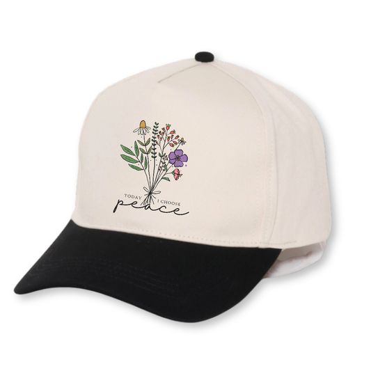Positivity Floral Hats