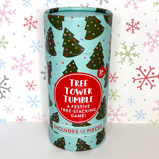 Tree Tower Tumble Christmas Stacking Game Just So Happy