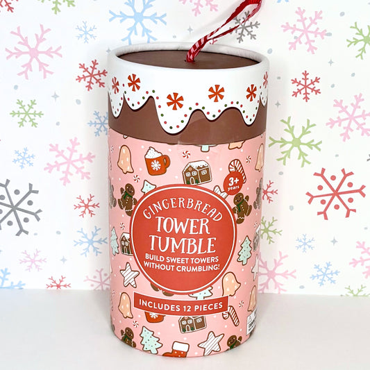 Gingerbread Tower Tumble Christmas Stacking Game