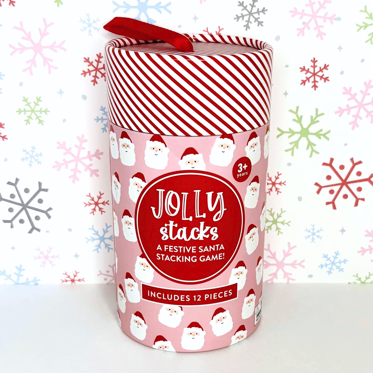 Jolly Stacks Christmas Santa Stacking Game