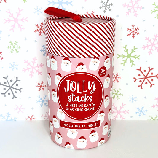 Jolly Stacks Christmas Santa Stacking Game