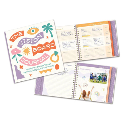 Vision Board Journal with Guided Prompts