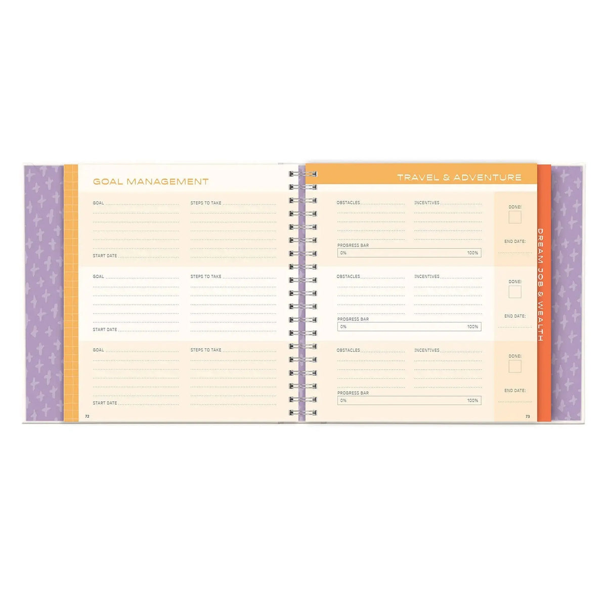 Vision Board Journal with Guided Prompts