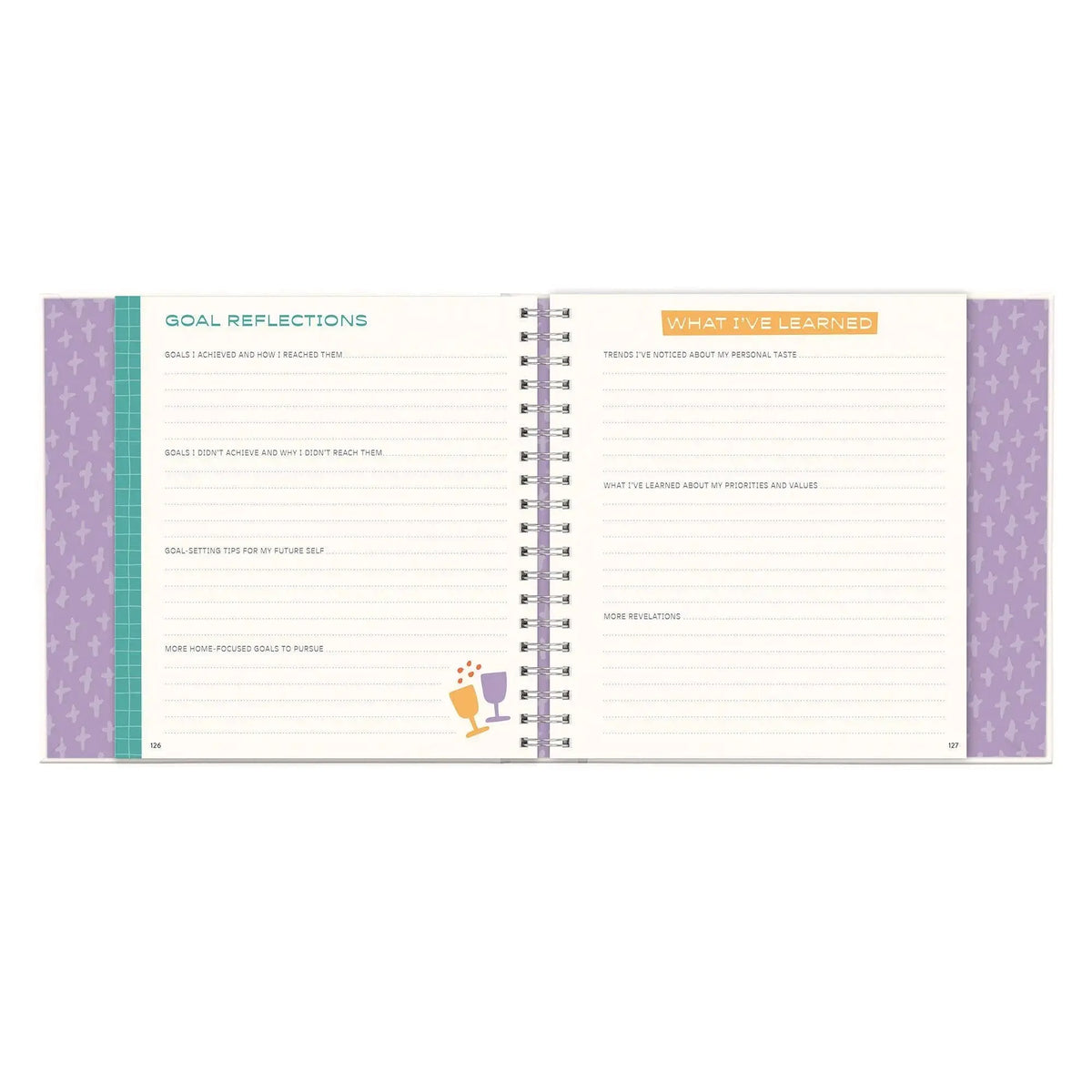 Vision Board Journal with Guided Prompts
