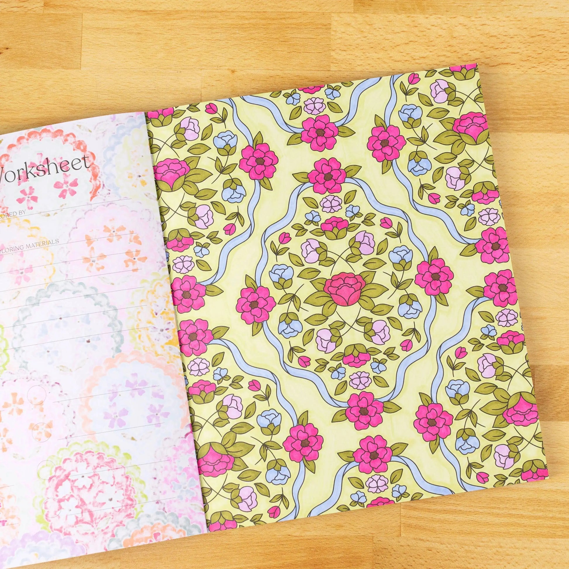 Wallflowers Coloring Book