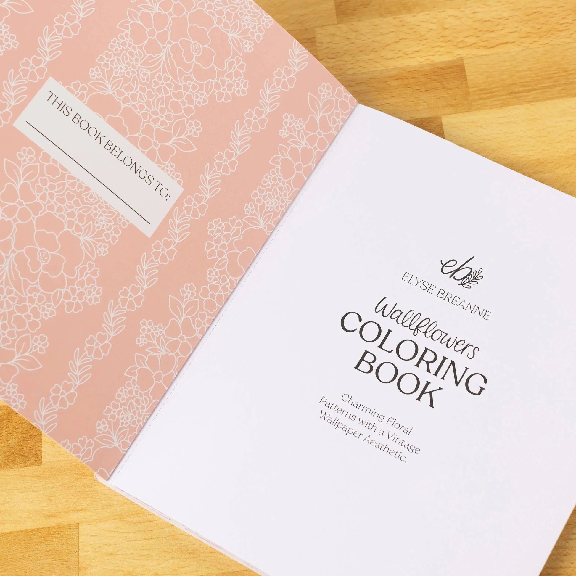 Wallflowers Coloring Book