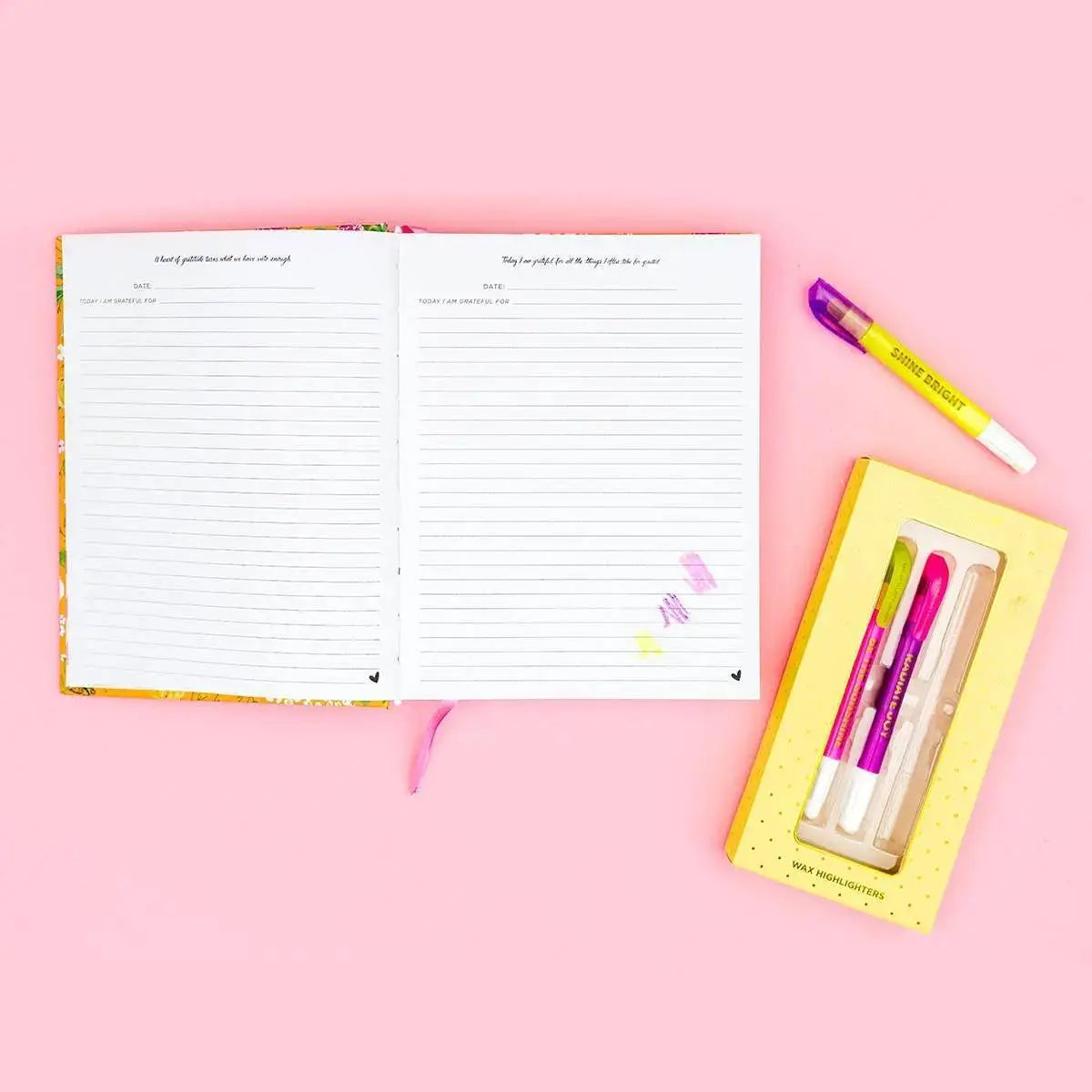 Wax Highlighter Set - Motivational Sayings