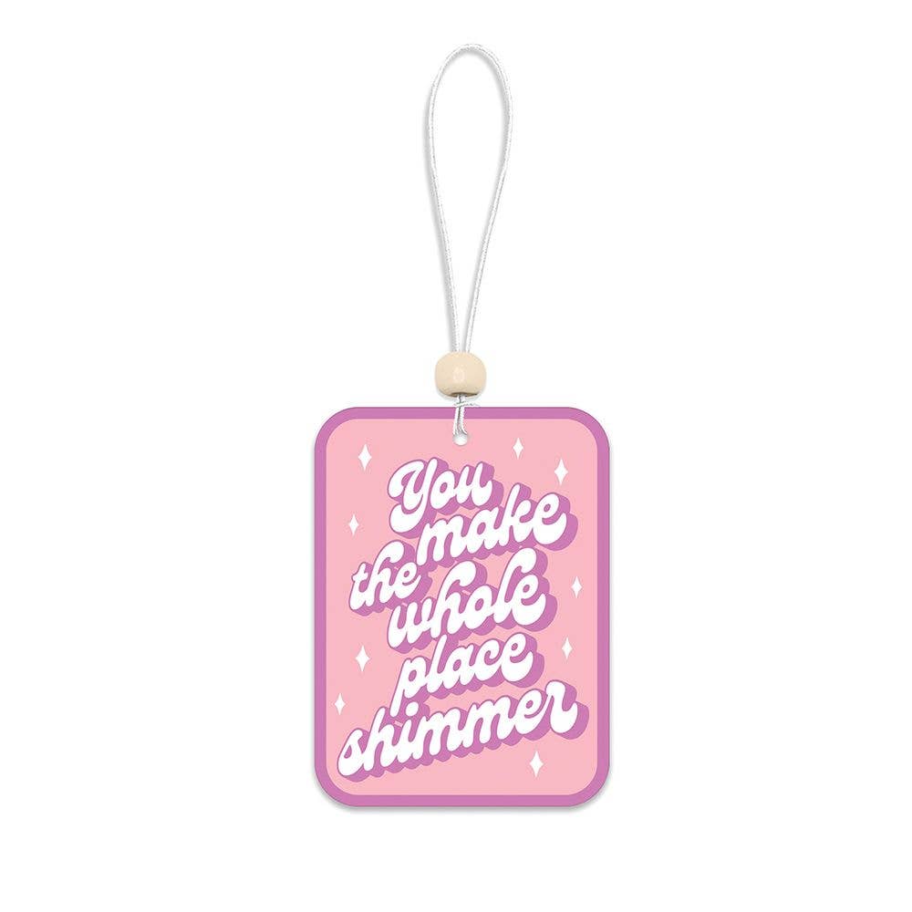 You Shimmer Car Air Freshener Studio Oh!