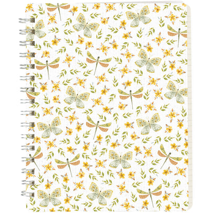 Butterfly Spiral Notebook