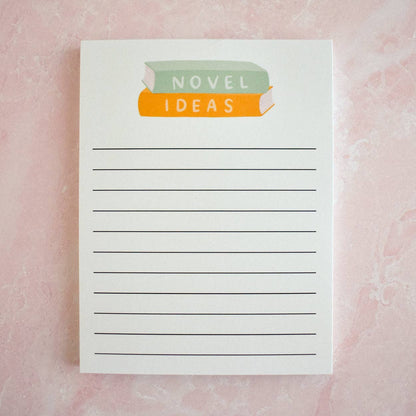 Novel Ideas Notepad for Book Lovers