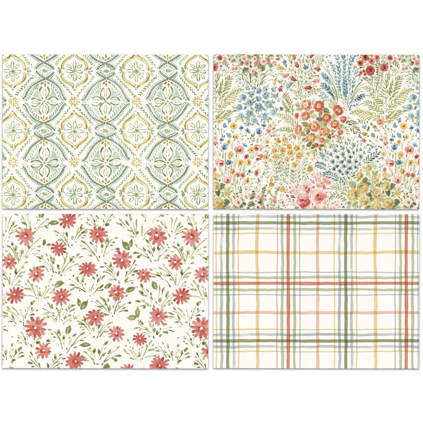 Mixed Florals Note Card Set