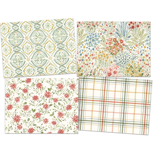 Mixed Florals Note Card Set