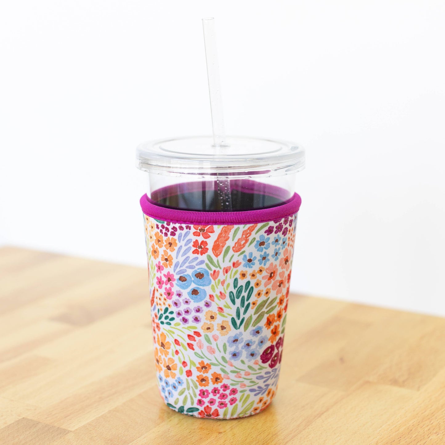 Countryside Blooms Drink Sleeve | Iced Coffee, Drink Koozie