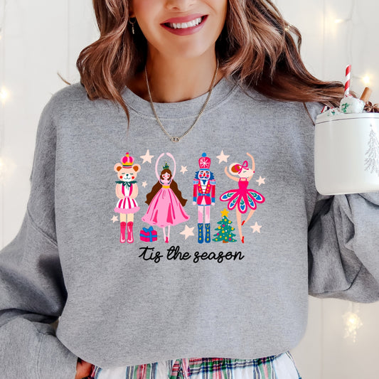 Tis the Season Nutcracker Christmas Sweatshirt