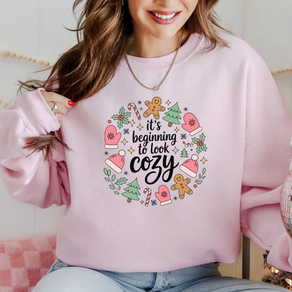It's Beginning to Look Cozy Christmas Sweatshirt