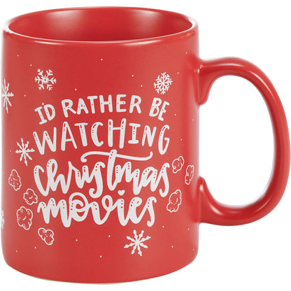 I'd Rather Be Watching Christmas Movies Mug