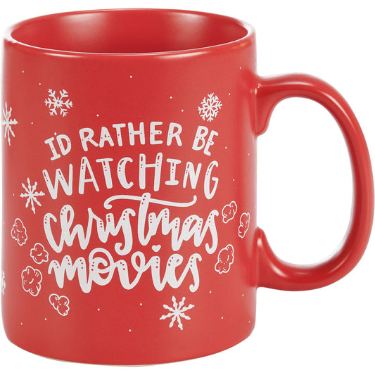 I'd Rather Be Watching Christmas Movies Mug