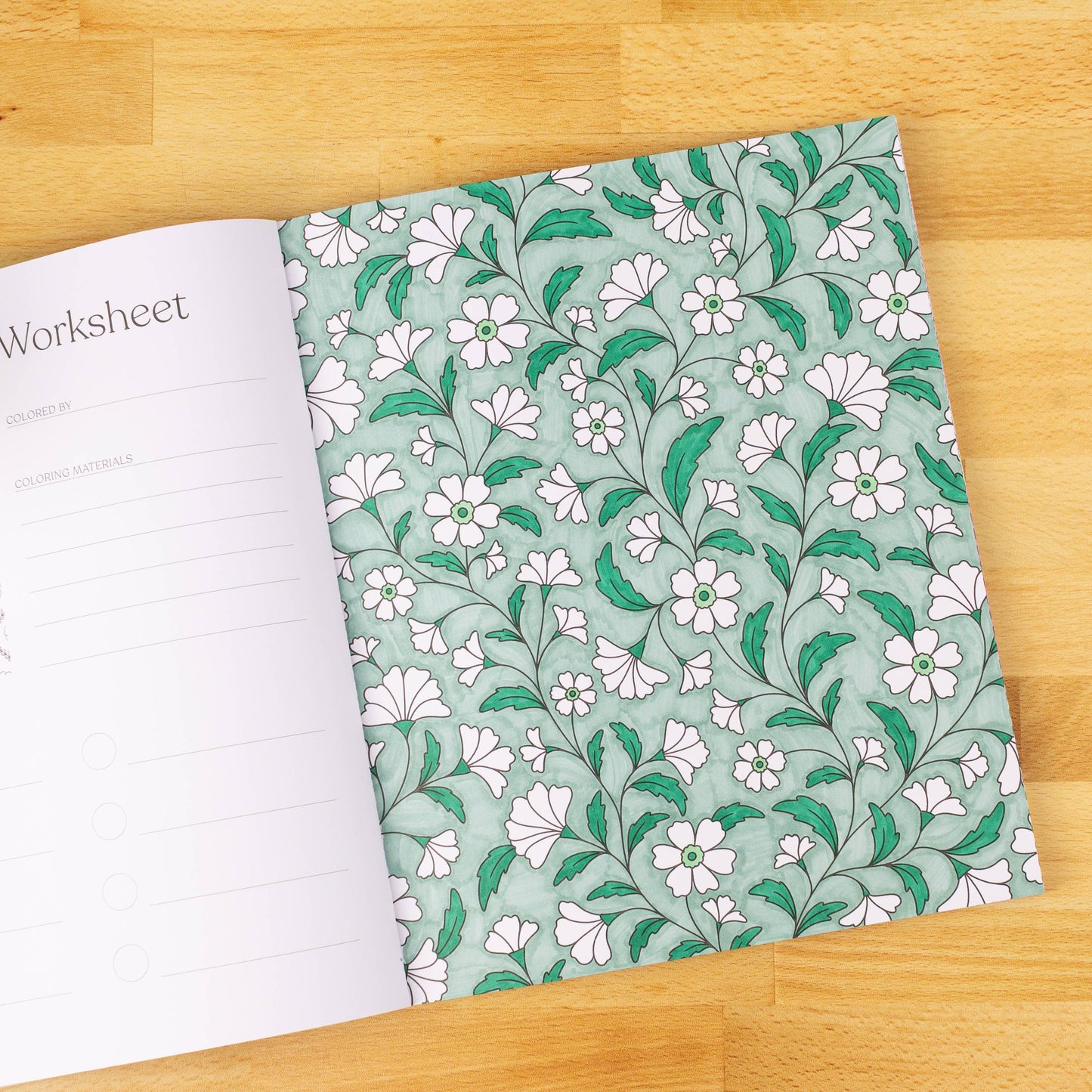 Wallflowers Coloring Book