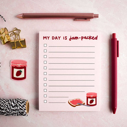 Jam Packed Strawberry Notepad