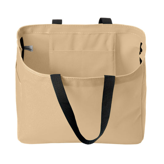 Tired Moms Book Club Running on Coffee Tote Bag Just So Happy