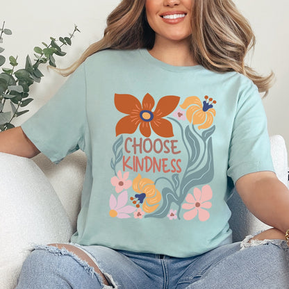 Choose Kindness Floral T-Shirt
