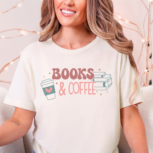 Books & Coffee T-Shirt