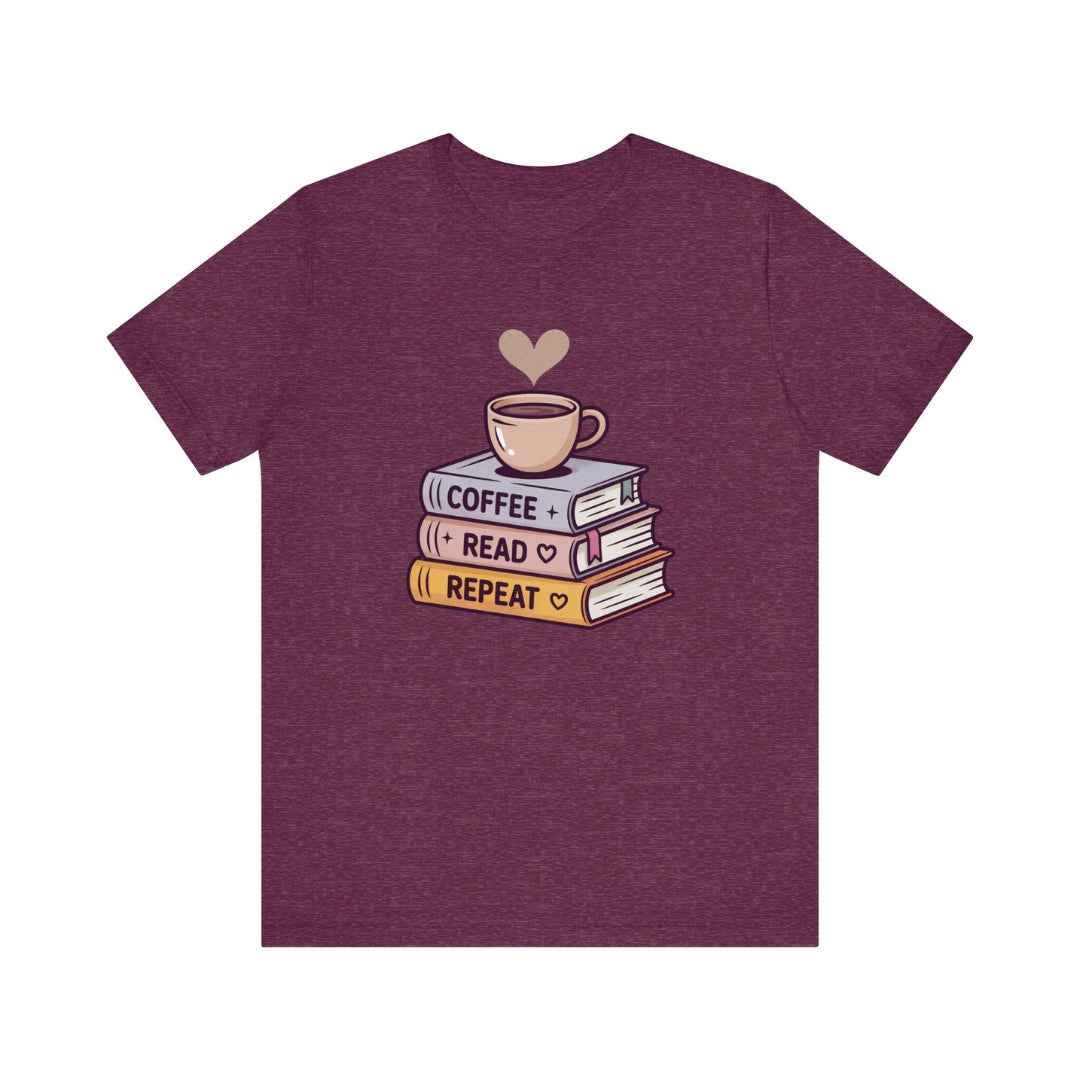 Coffee Read Repeat Bookish T-Shirt