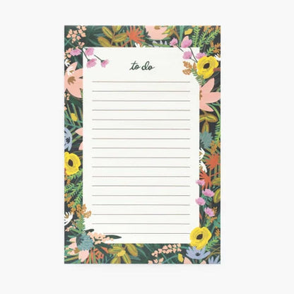 Havana Floral To Do Notepad - Rifle Paper Co.