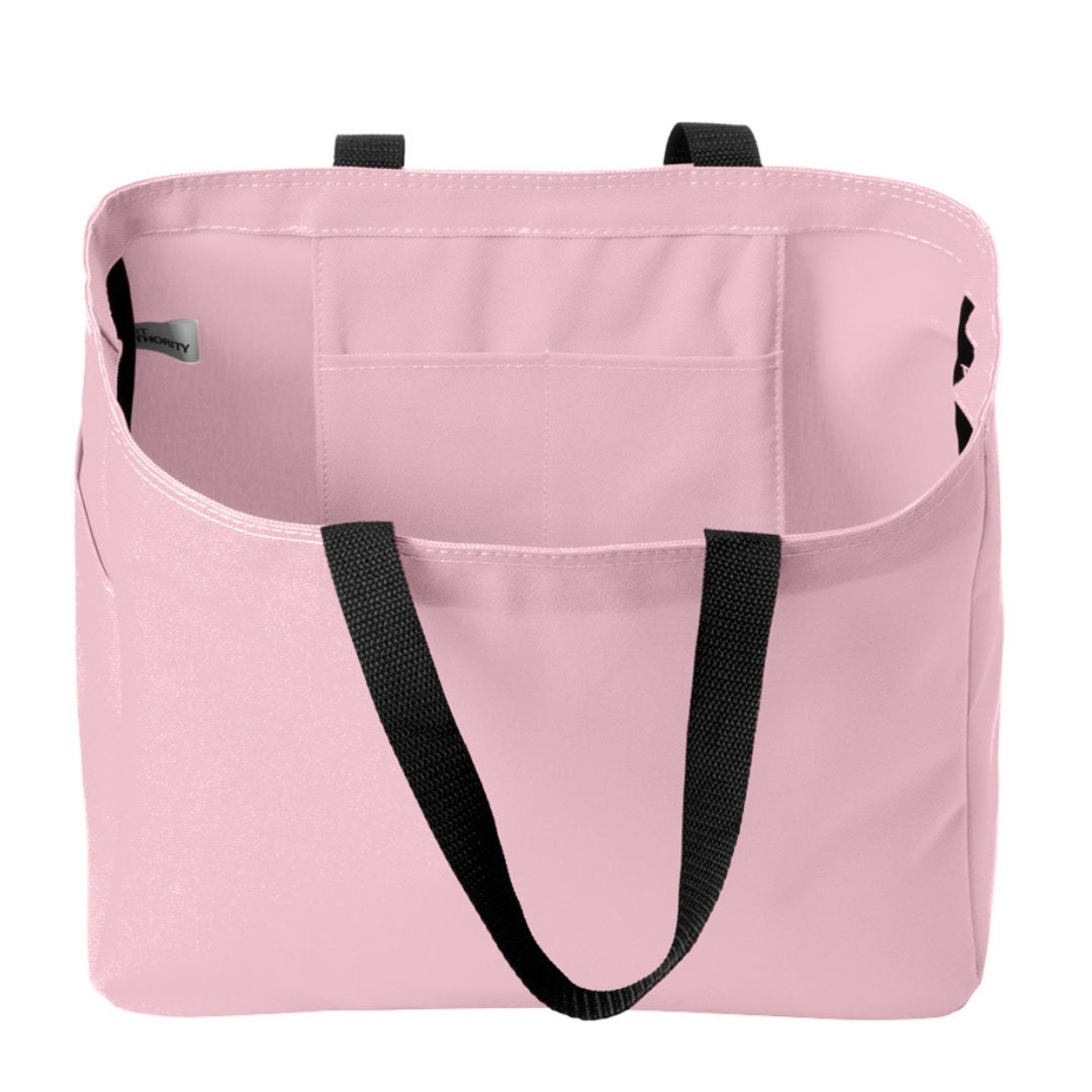 Booktrovert Floral Bookish Tote Bag