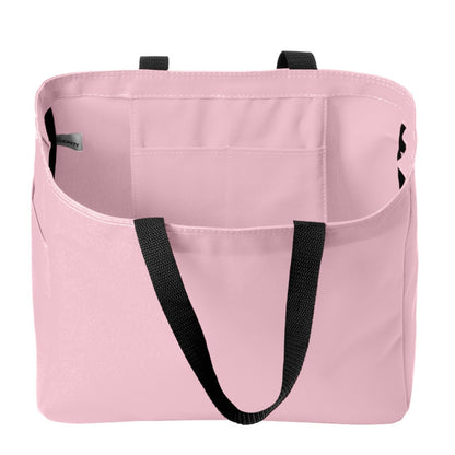 Booktrovert Floral Bookish Tote Bag