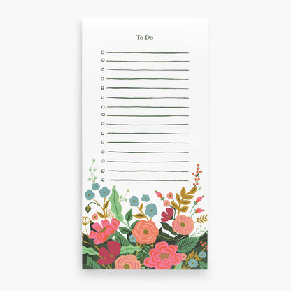 Floral Vines Notepad List Pad - Rifle Paper Co.
